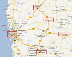 Sangamner, Gopal's remote hometown.